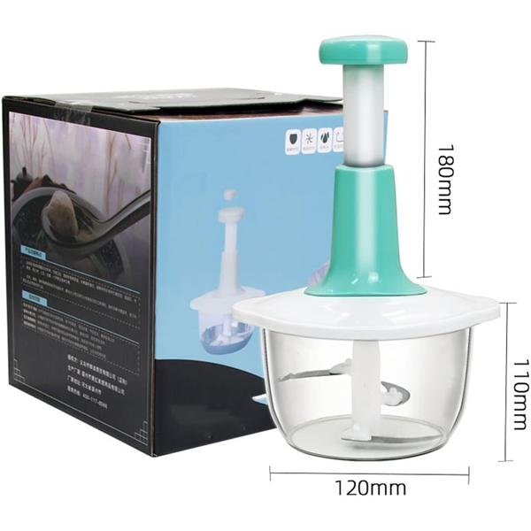 *SwiftChop Pro – Manual Food Chopper with High-Speed Precision Blades*
