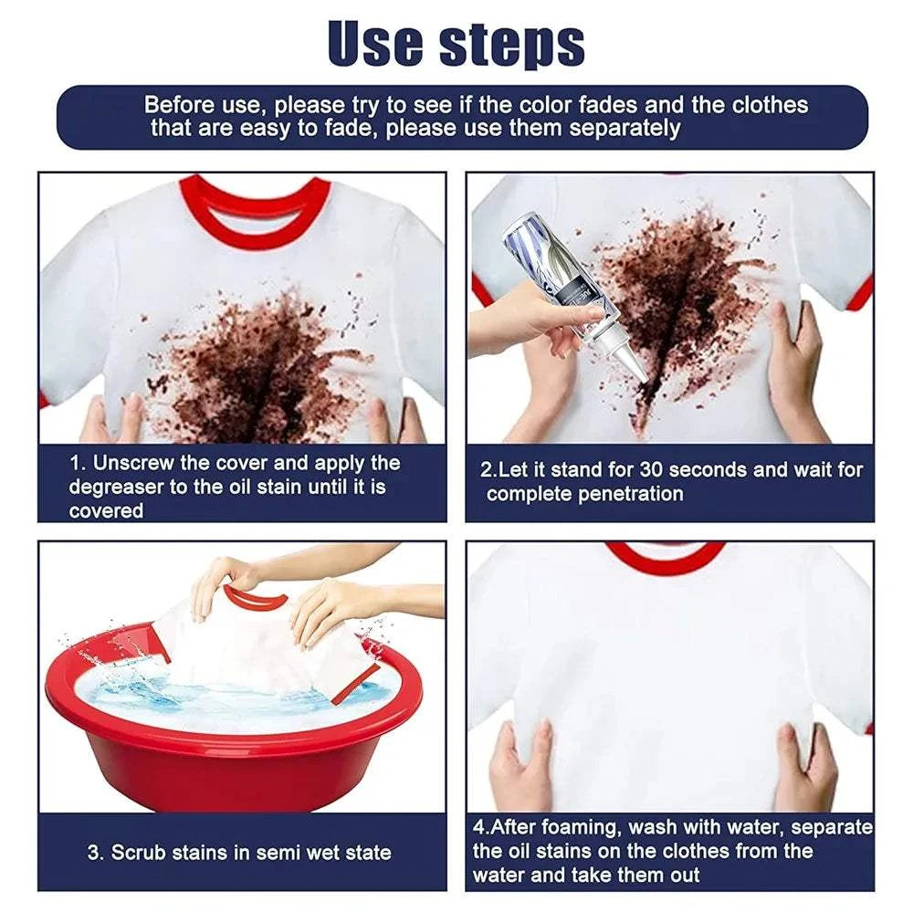 *🧼 Ultimate Oil Stain Remover – Restore Your Fabrics Instantly! ✨*