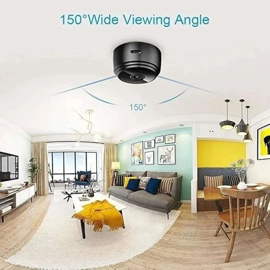 A9 Ultra HD Mini WiFi Camera – Big Security in a Tiny Package! 🔍📱✨