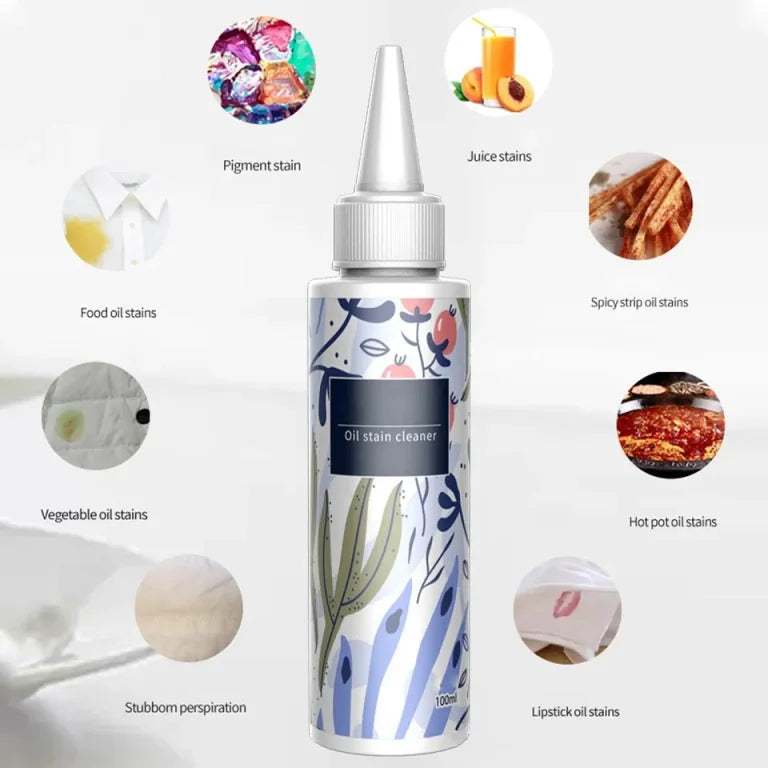 *🧼 Ultimate Oil Stain Remover – Restore Your Fabrics Instantly! ✨*