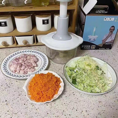 *SwiftChop Pro – Manual Food Chopper with High-Speed Precision Blades*
