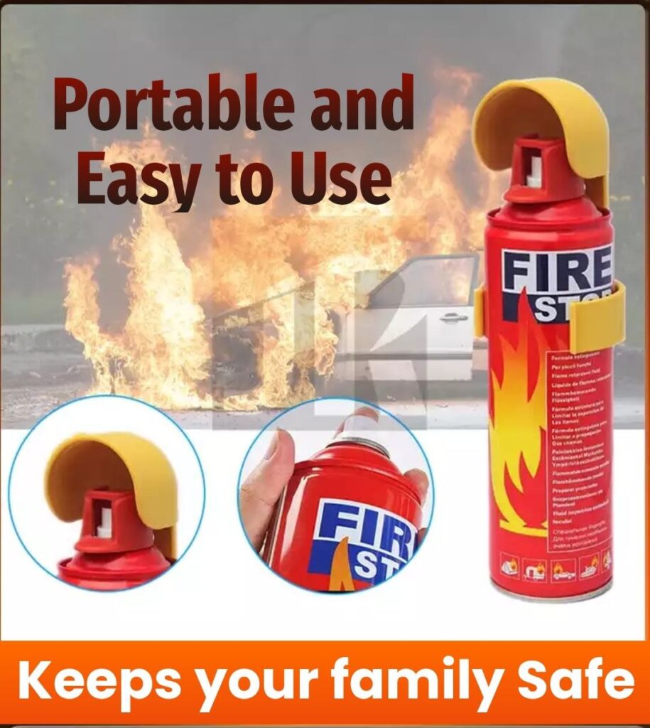 *🔥 Stay Safe, Act Fast – Fire Stop Spray! 🔥*