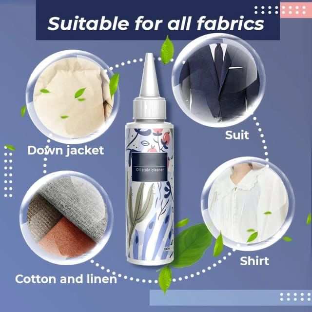 *🧼 Ultimate Oil Stain Remover – Restore Your Fabrics Instantly! ✨*