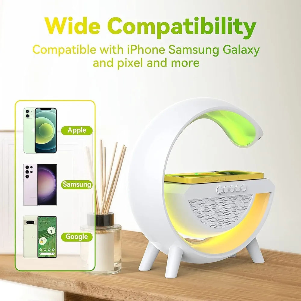 Title:* 3-in-1 Multifunctional Bluetooth Night Light – Speaker, Charger & Mood Lamp
