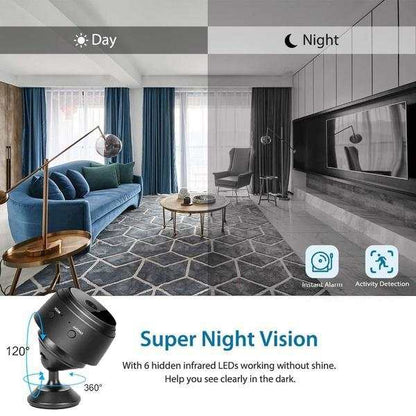 A9 Ultra HD Mini WiFi Camera – Big Security in a Tiny Package! 🔍📱✨