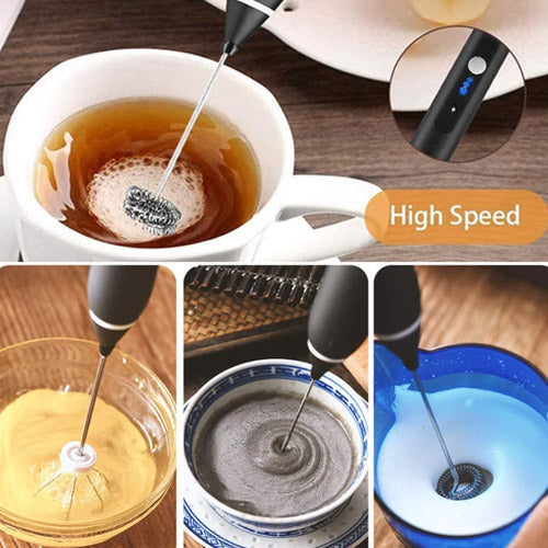 Effortless Latte Art: Rechargeable 2-in-1 Electric Cafe Maker That Brings Quality in Homes