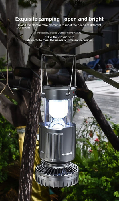 *LumaGlow Retro Camping Lantern – Vintage Charm, Modern Power!*