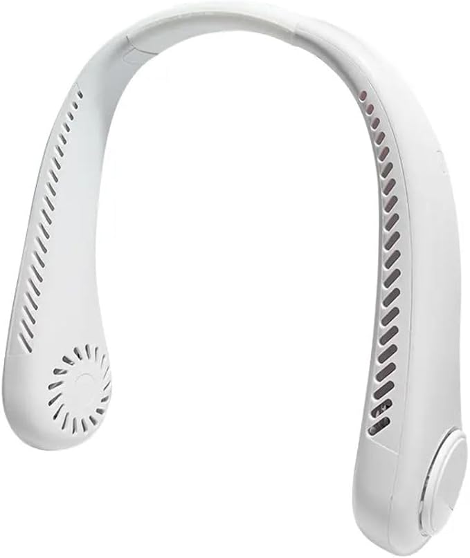  🧊 *Arctic Air Freedom* Wearable Neck Fan – 3-Speed Air Cooler & Purifier | Hands-Free Cooling for Home, Travel & Outdoors !
