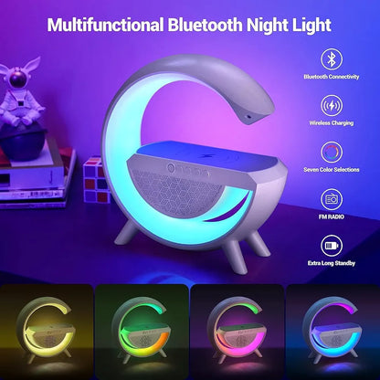Title:* 3-in-1 Multifunctional Bluetooth Night Light – Speaker, Charger & Mood Lamp