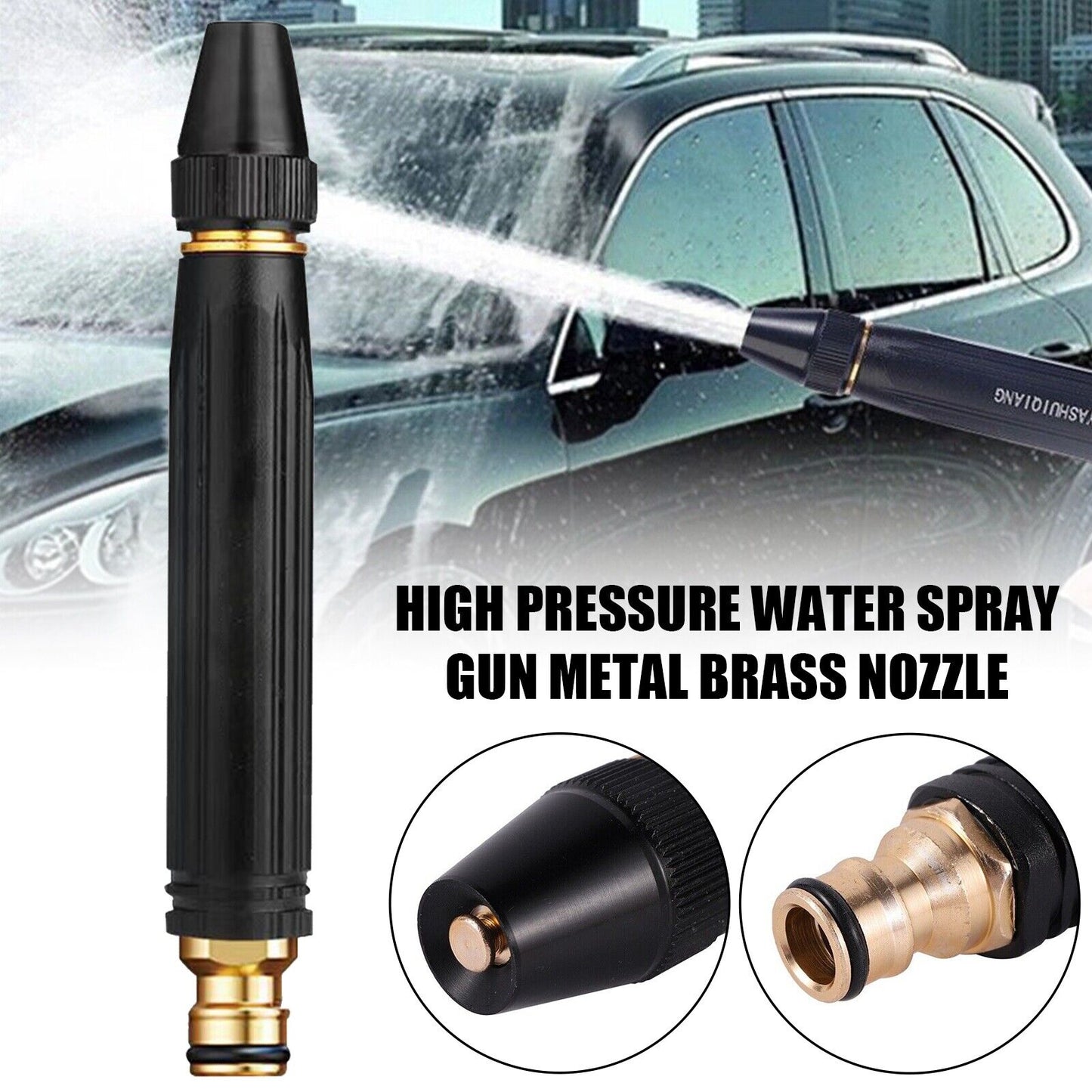 PowerJet Pro – High-Pressure Car Wash Nozzle*