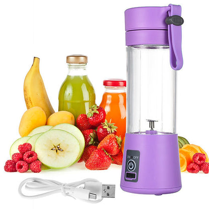 *🍹 Fresh Juice Anywhere, Anytime – Mini Portable Juicer!*